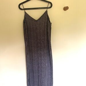 American Vintage midi striped summer dress